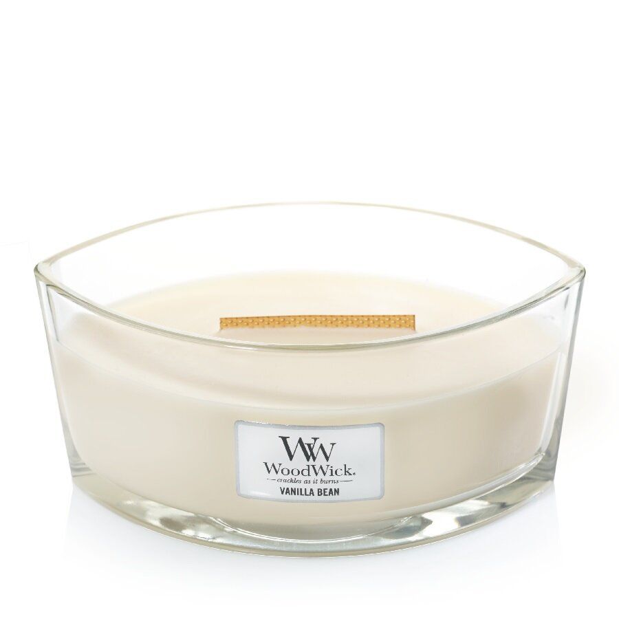 Ароматична свічка з ароматом чистої ванілі Woodwick Ellipse Vanilla Bean 453 г